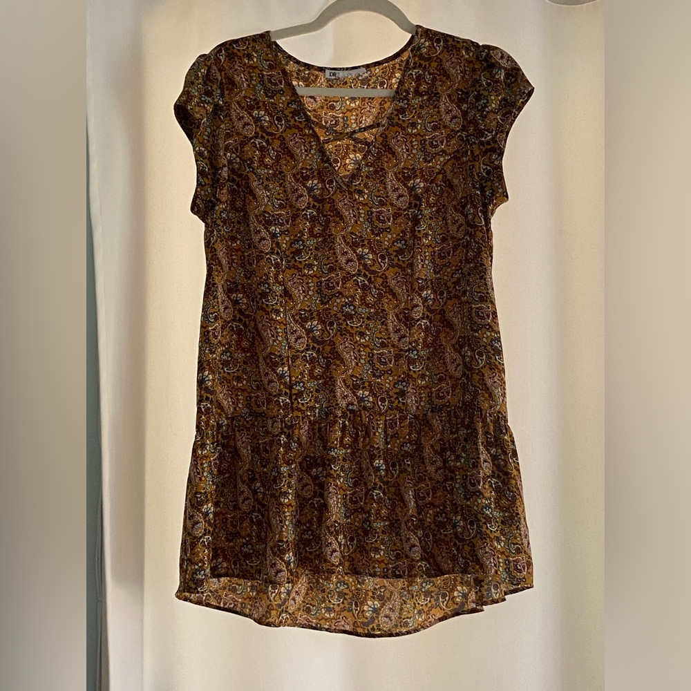 Paisley flowy blouse